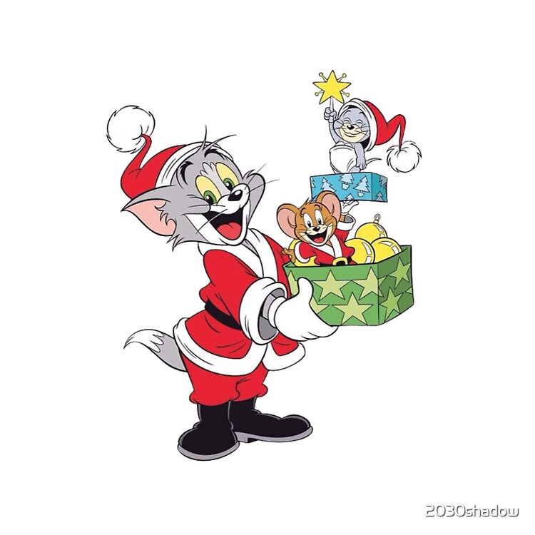 Tom and Jerry Christmas Tote Bag - Image 2
