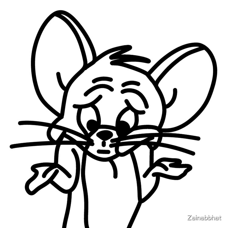 Inktober 2020 Rodent Jerry Tote Bag - Image 2