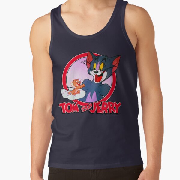 Kids Tom And Retro Style Portrait T Shirt Tank Top - Image 5