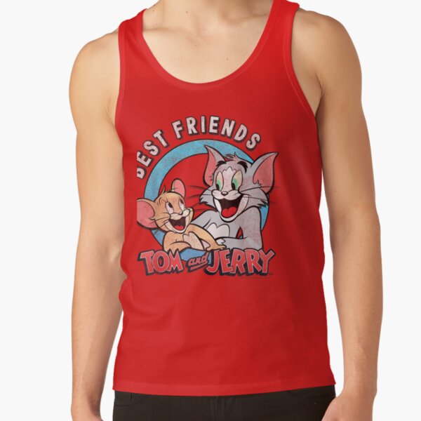Tom And Best Friends Portrait T Shirt Tank Top - Image 5