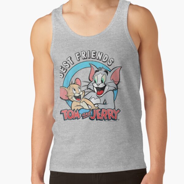 Tom And Best Friends Portrait T Shirt Tank Top - Image 4