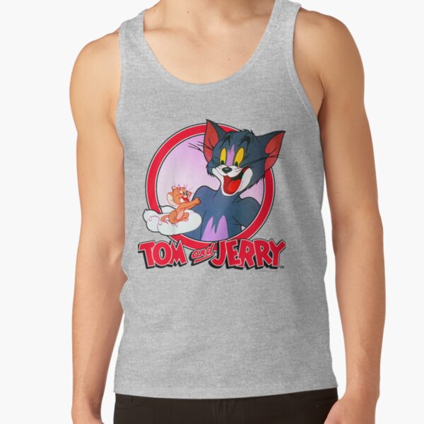 Kids Tom And Retro Style Portrait T Shirt Tank Top - Image 6