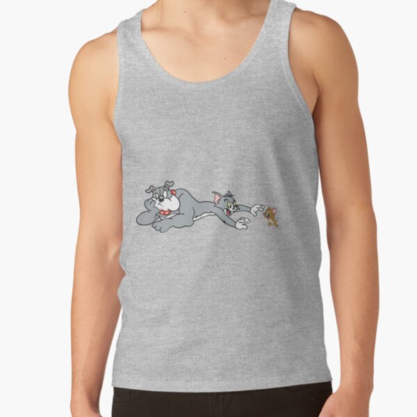 Cat Dog Mouse Perfect Gift Tank Top - Image 4