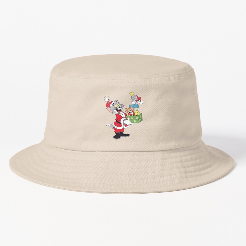 Christmas Tom and Jerry Bucket Hat