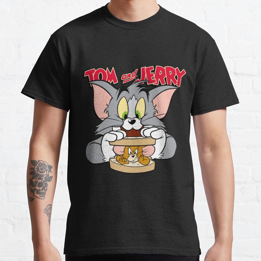 New Tom and Jerry Classic T-Shirt - Image 4