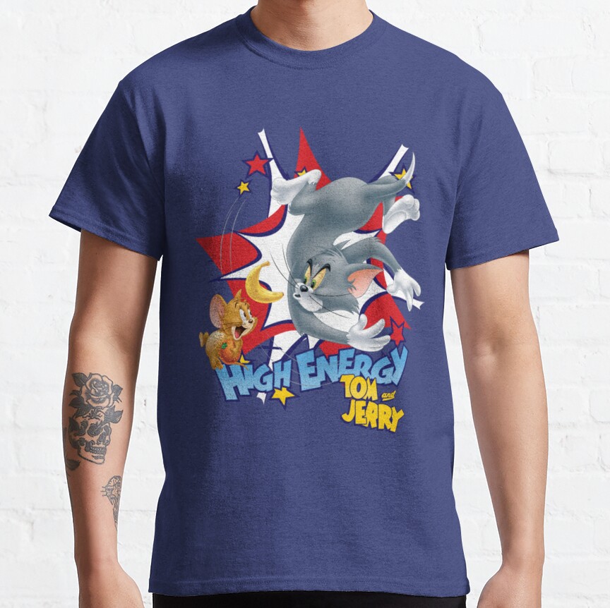 High Energy Cat And Mouse T-Shirt - Image 2