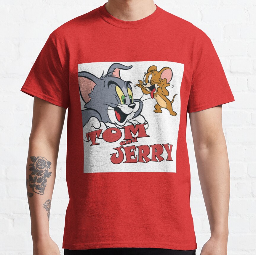 Must Have Tom and Jerry Cartoon T-Shirt - Image 2