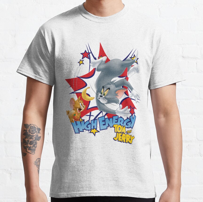 High Energy Cat And Mouse T-Shirt - Image 4