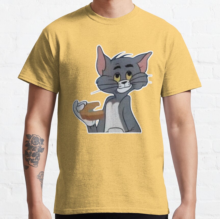 Tom Cartoon Meme T-Shirt - Image 6