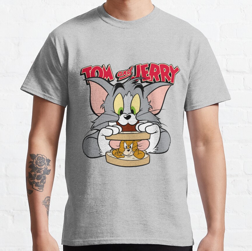 New Tom and Jerry Classic T-Shirt - Image 6