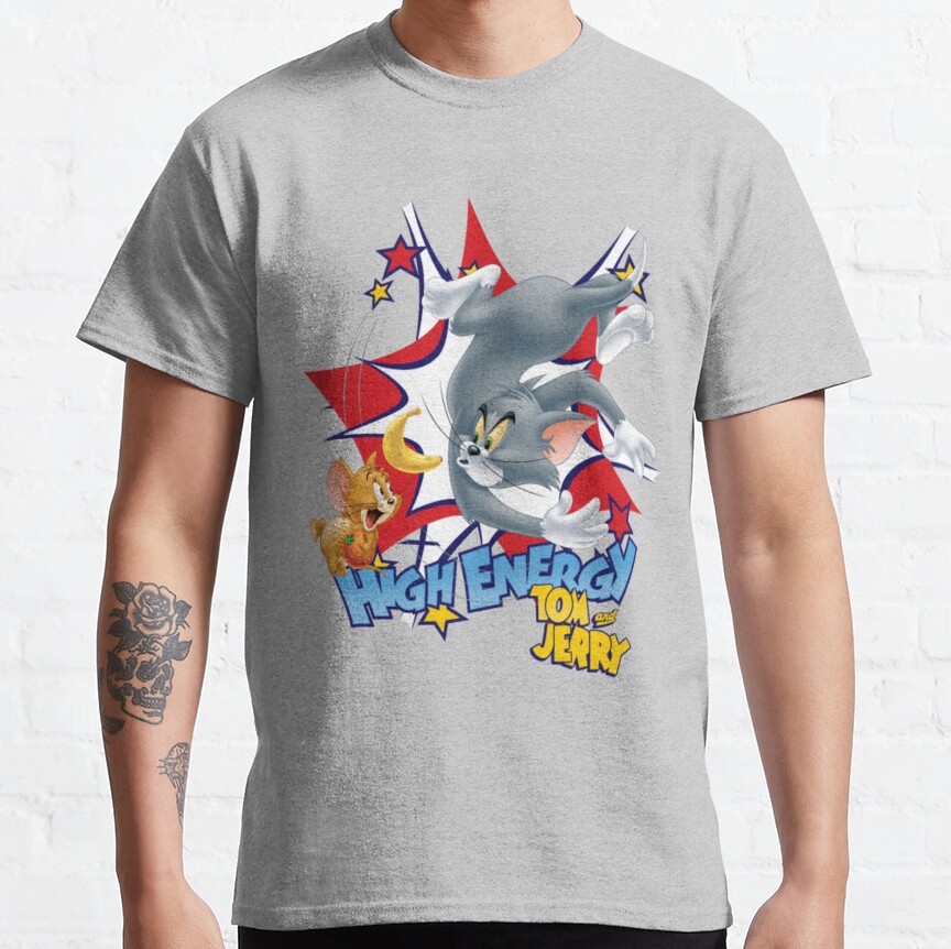 High Energy Cat And Mouse T-Shirt - Image 7