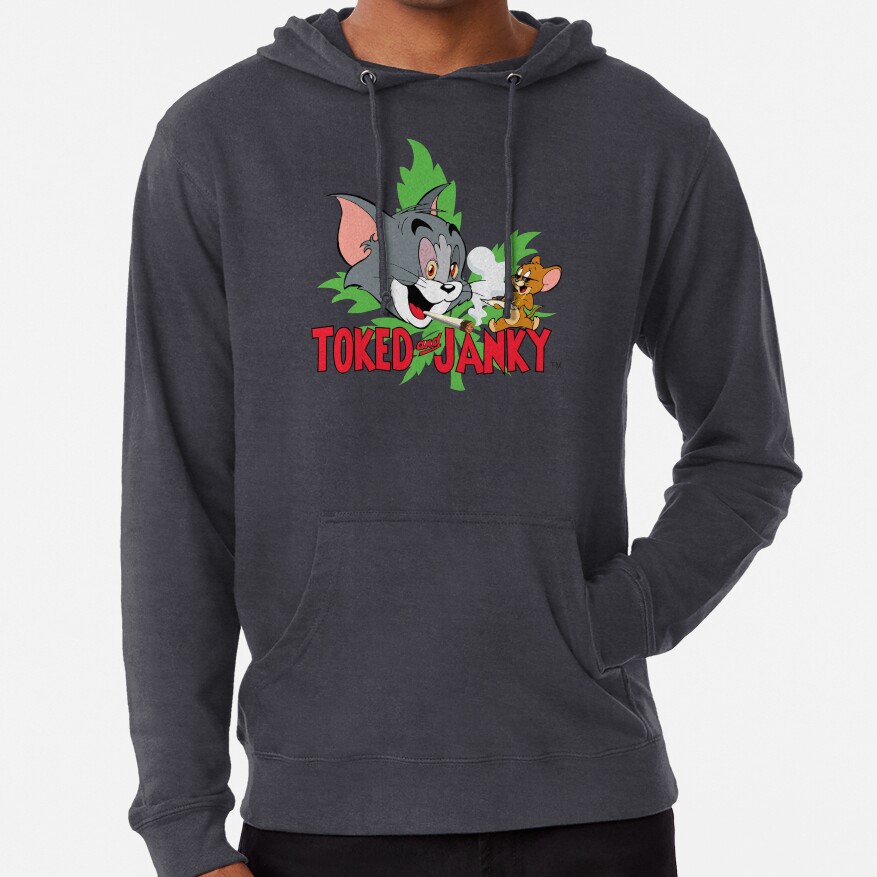 Toked And Janky Ironic Graphic Hoodie