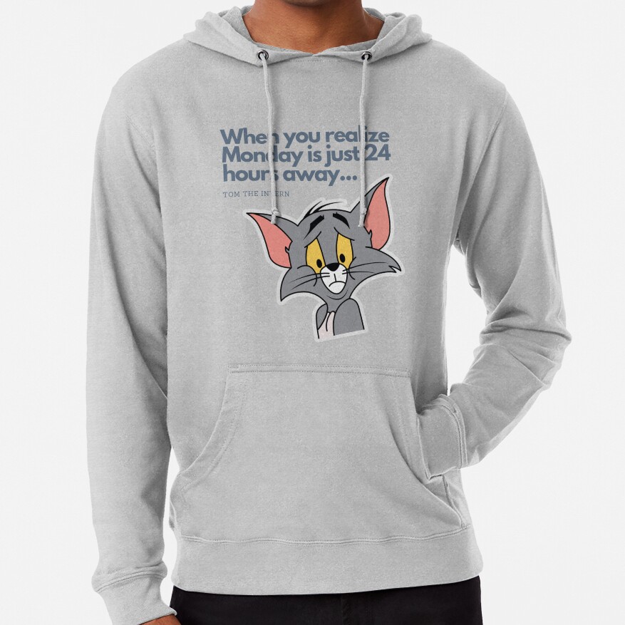 Gen Z Tom The Intern Dreading Monday Hoodie - Image 6