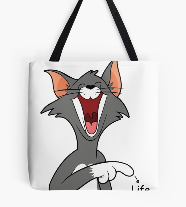 Laught At Life Tote Bag