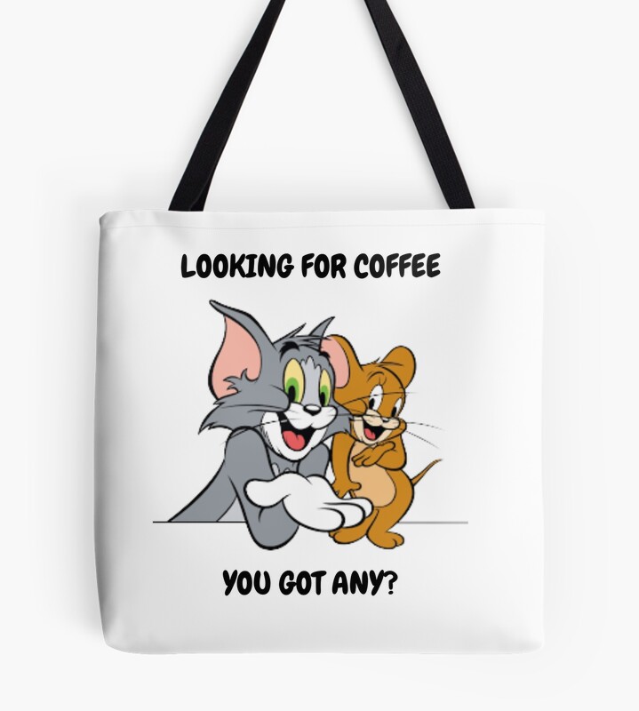 Looking For Coffee Tote Bag