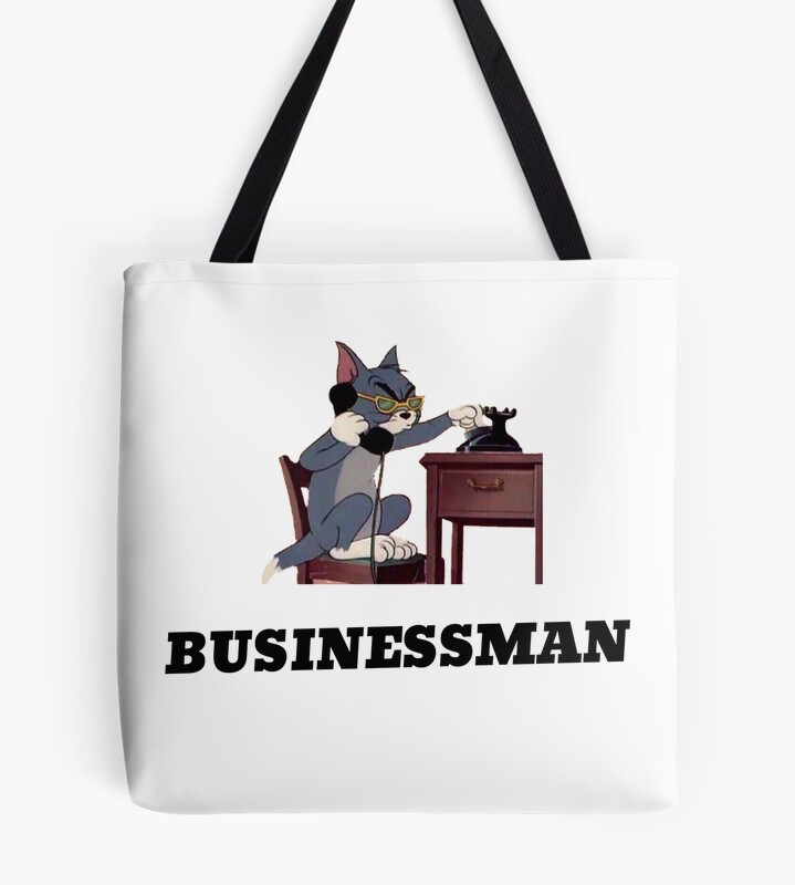 Tom Businessman Tote Bag