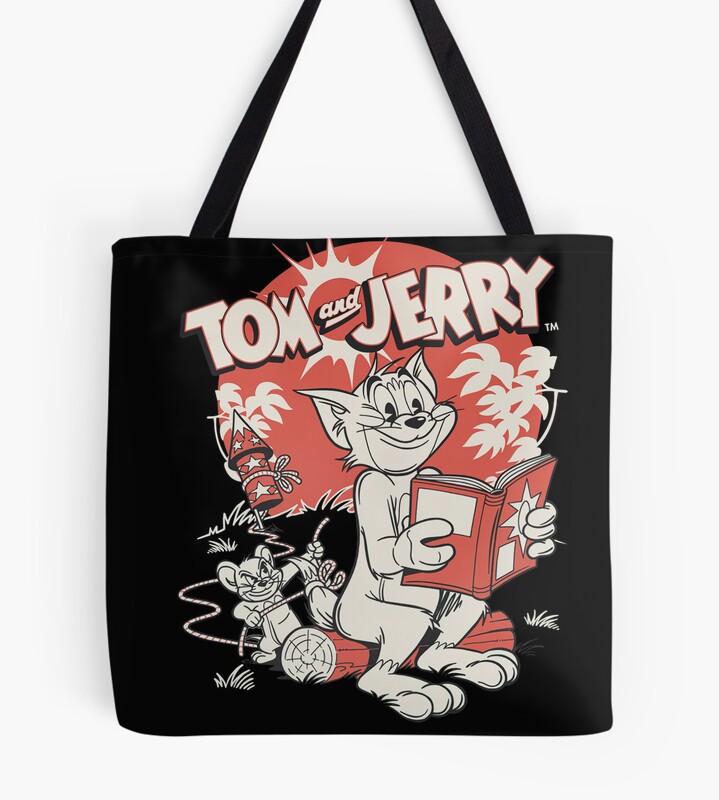 Cartoon Tom And By T Shirt Tote Bag
