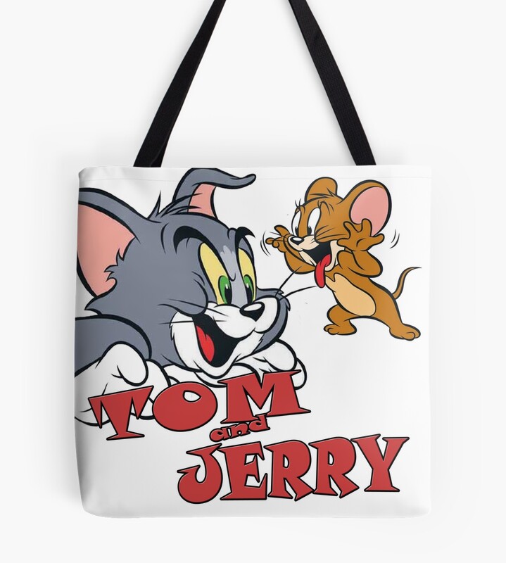 Hot Tom and Jerry Cartoon Tote Bag