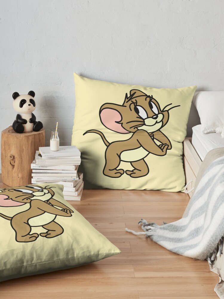 90 S Cartoon Mouse Throw Pillow - Image 2
