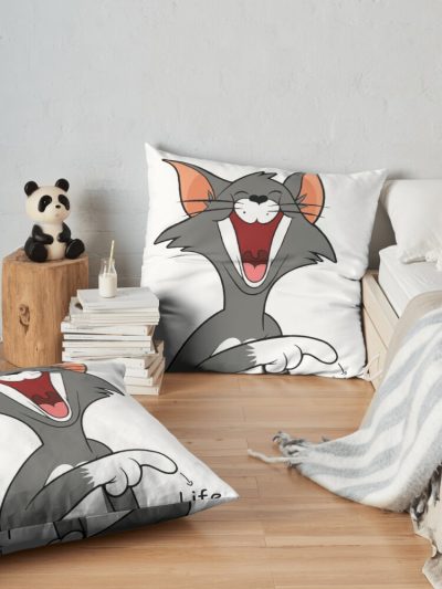 throwpillowsecondary 36x361000x1000 bgf8f8f8 27 - Tom And Jerry Merch