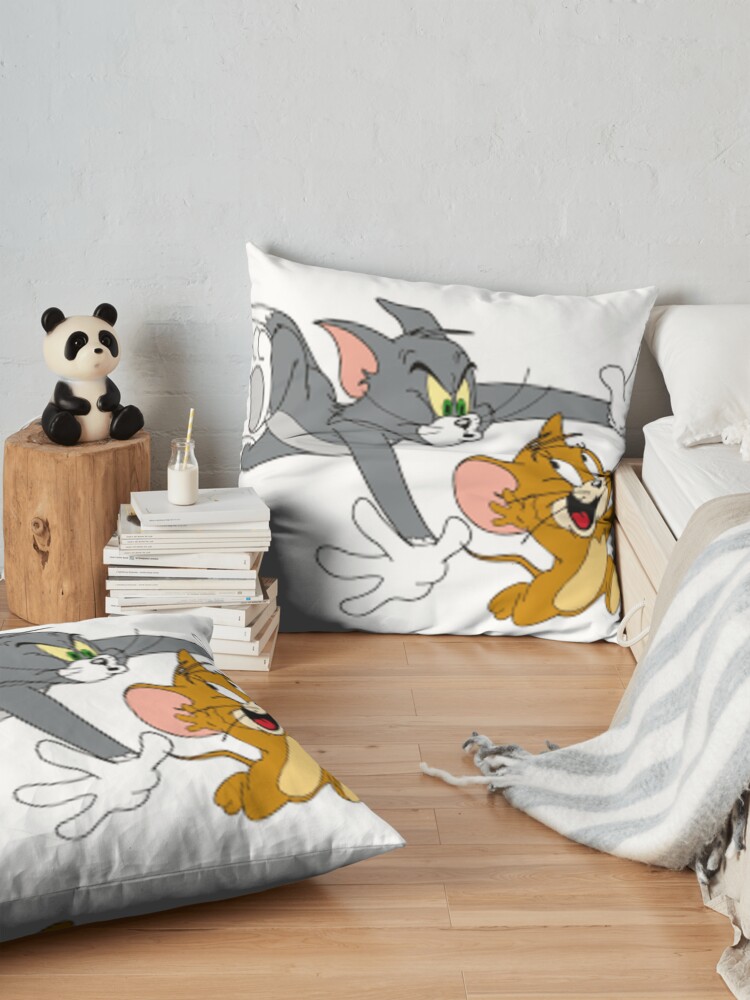 Tomy And Jerry Throw Pillow - Image 2