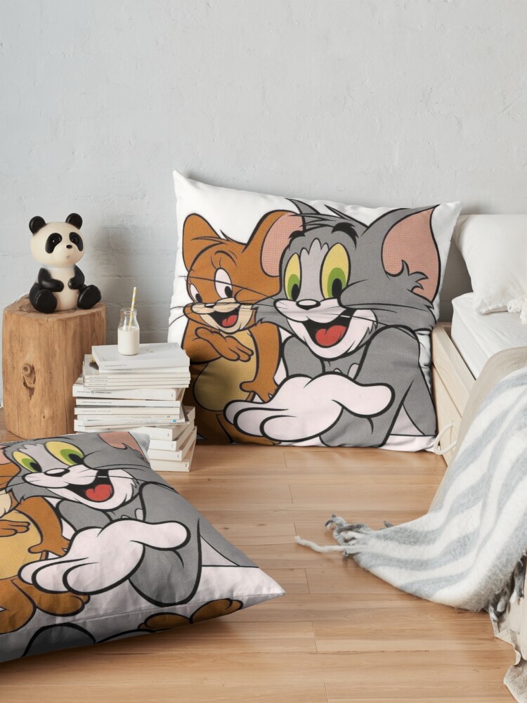 Tom And Jary Throw Pillow - Image 2