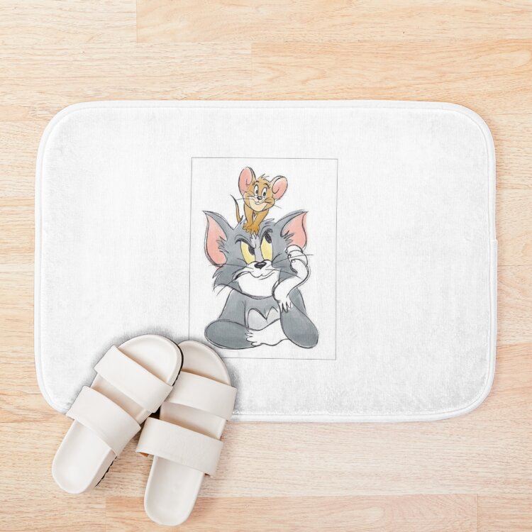 Tom And Jerry Anime Bath Mat - Image 3