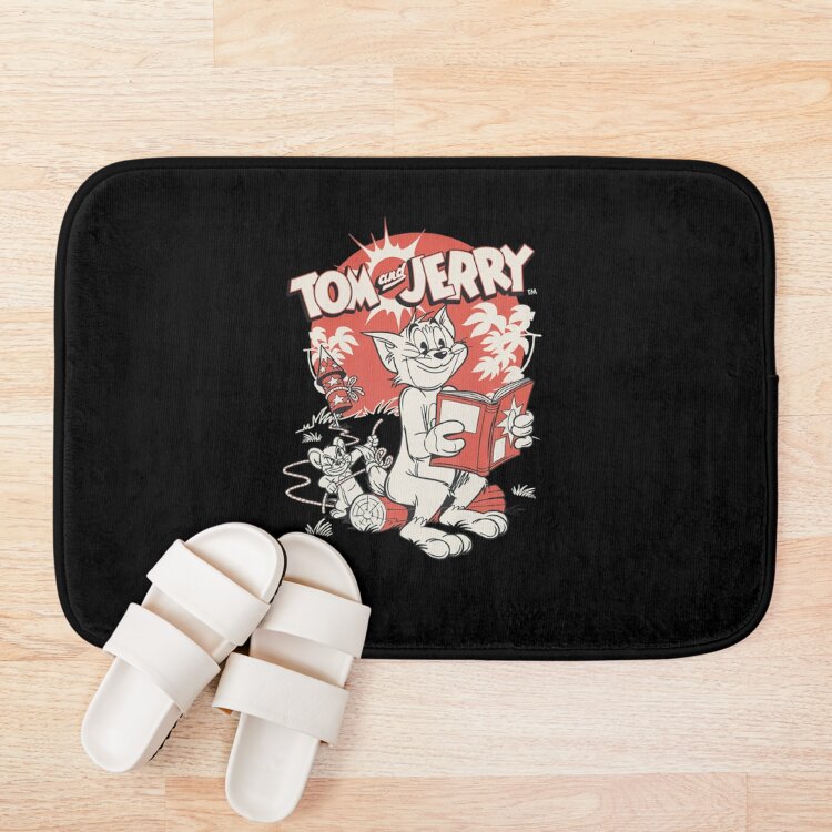 Cartoon Tom And By T Shirt Bath Mat - Image 3