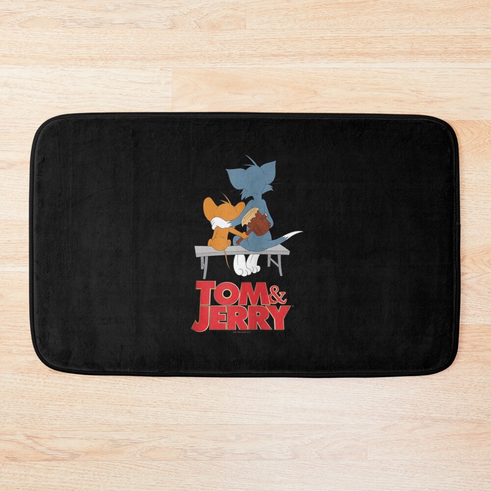 Tom Amp Movie Parkbench Zip Hoodie Bath Mat