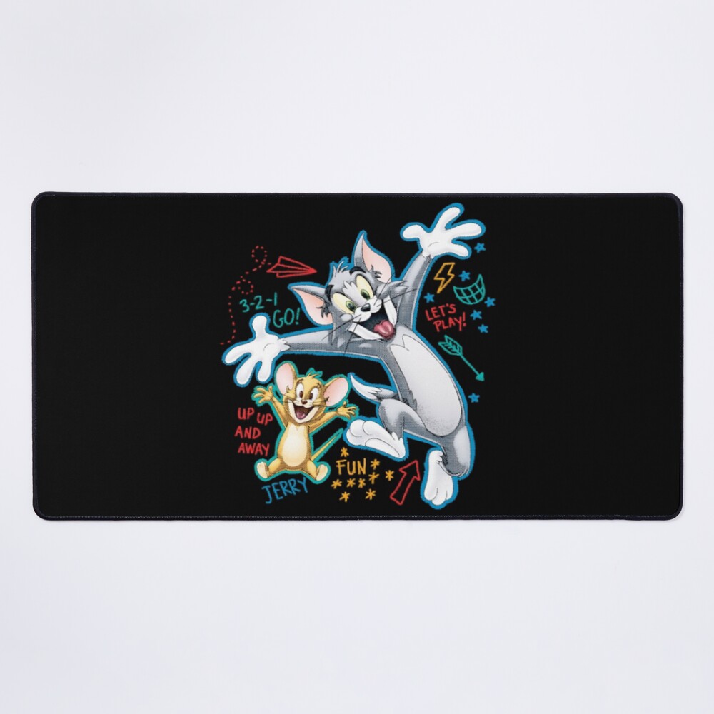 Let S Play Up Up And Away Cat And Mouse Mouse Pad